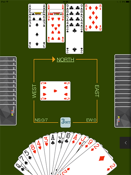 Play bridge online for free with Funbridge